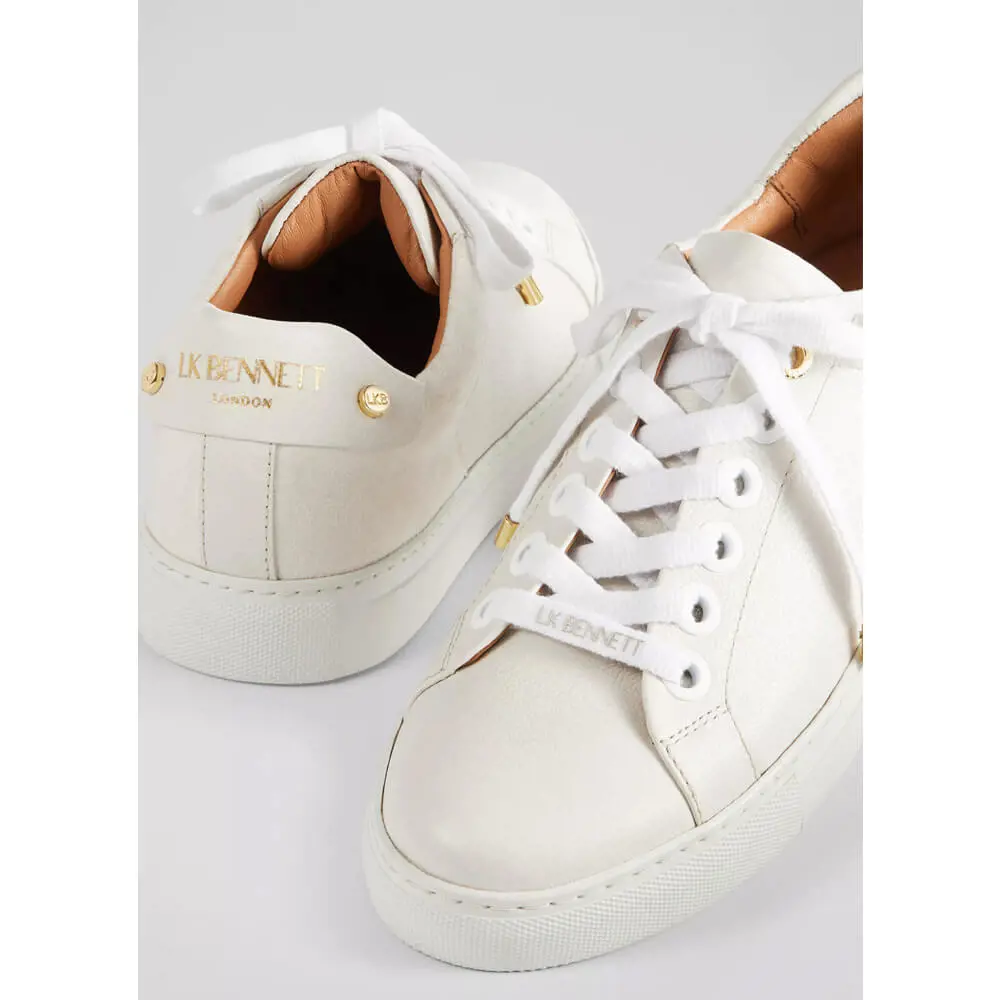 LK Bennett Signature Leather Trainers